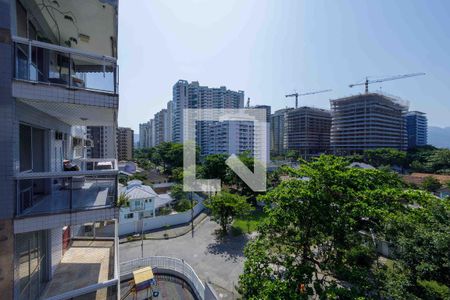 Varanda Vista de apartamento à venda com 3 quartos, 110m² em Recreio dos Bandeirantes, Rio de Janeiro