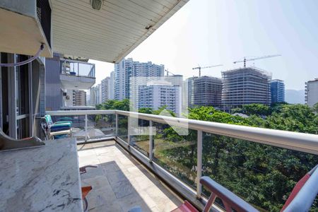 Varanda de apartamento à venda com 3 quartos, 110m² em Recreio dos Bandeirantes, Rio de Janeiro