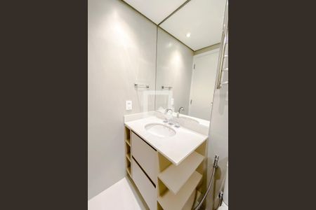 Banheiro da Suíte de apartamento à venda com 1 quarto, 44m² em Vila Mariana, São Paulo