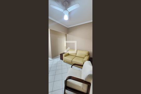 Sala de apartamento para alugar com 1 quarto, 59m² em Boqueirão, Santos