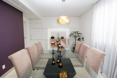 Sala de Jantar de apartamento à venda com 4 quartos, 140m² em Buritis, Belo Horizonte