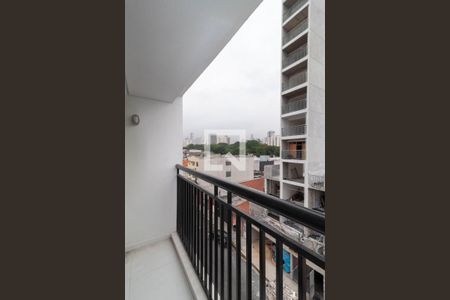 Varanda do Quarto  de apartamento à venda com 1 quarto, 30m² em Tatuapé, São Paulo
