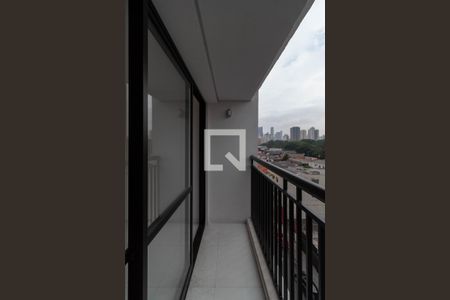 Varanda do Quarto  de apartamento à venda com 1 quarto, 35m² em Tatuapé, São Paulo