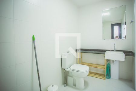 Banheiro de kitnet/studio à venda com 1 quarto, 47m² em Mirandópolis, São Paulo