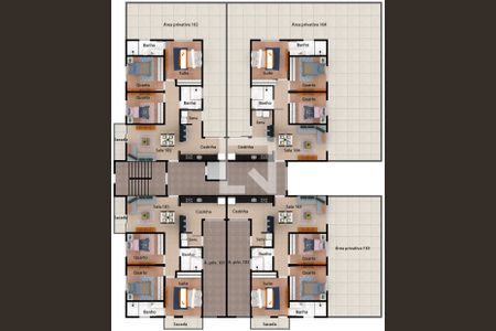 Apartamento à venda com 3 quartos, 130m² em Santa Cruz Industrial, Contagem