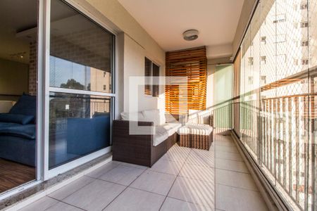 Varanda gourmet de apartamento para alugar com 3 quartos, 110m² em Alphaville, Santana de Parnaíba