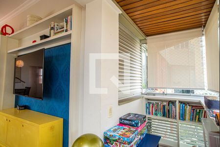 Varanda da Sala de apartamento à venda com 3 quartos, 258m² em Morro dos Ingleses, São Paulo