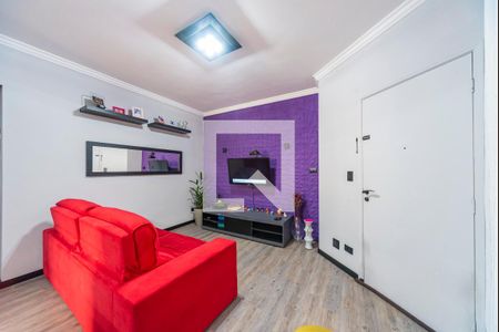 Sala de apartamento para alugar com 2 quartos, 68m² em Vila Valparaíso, Santo André