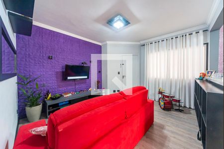 Sala de apartamento para alugar com 2 quartos, 68m² em Vila Valparaíso, Santo André