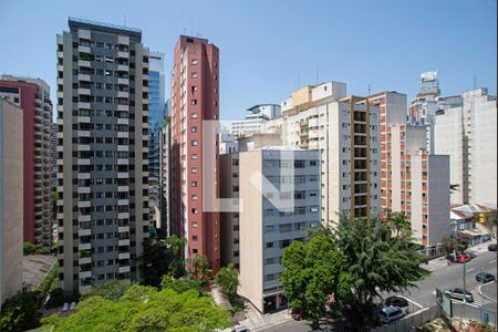 Vista da Sala de apartamento para alugar com 1 quarto, 37m² em Bela Vista, São Paulo