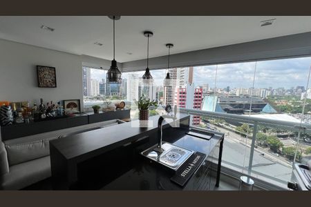 Varanda gourmet de apartamento à venda com 2 quartos, 84m² em Pinheiros, São Paulo