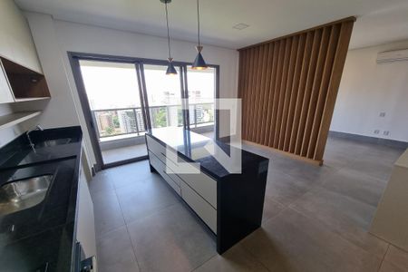 Cozinha de apartamento para alugar com 1 quarto, 56m² em Jardim Botânico, Ribeirão Preto
