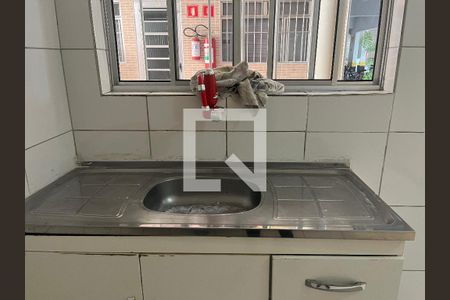 Sala/cozinha de apartamento para alugar com 1 quarto, 34m² em Vila Clementino, São Paulo