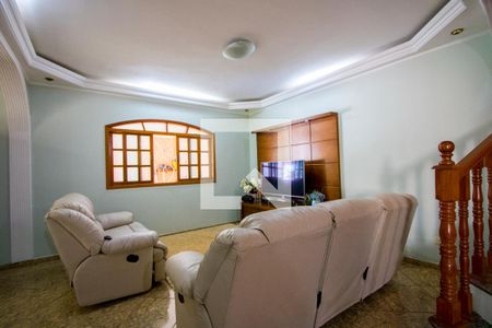 Sala de casa à venda com 4 quartos, 160m² em Parque Marajoara, Santo André