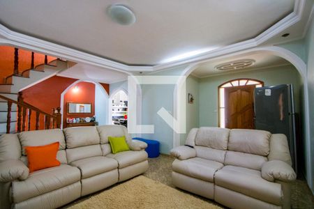 Sala de casa à venda com 4 quartos, 160m² em Parque Marajoara, Santo André