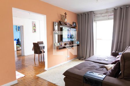 Sala de apartamento à venda com 2 quartos, 100m² em Vila Guiomar, Santo André