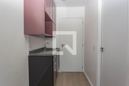 Cozinha de kitnet/studio à venda com 1 quarto, 18m² em Vila Moraes, São Paulo