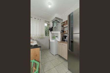 Cozinha de apartamento à venda com 1 quarto, 42m² em Parque Santa Fé, Porto Alegre