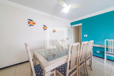 Sala de apartamento para alugar com 3 quartos, 104m² em Jardim Las Palmas, Guarujá