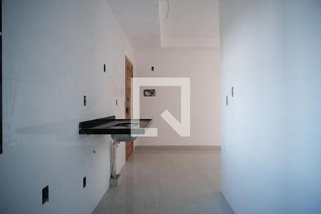 Cozinha  de apartamento à venda com 2 quartos, 39m² em Vila Dalila, São Paulo