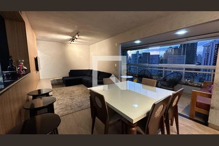 Sala de apartamento para alugar com 3 quartos, 110m² em Setor Pedro Ludovico, Goiânia