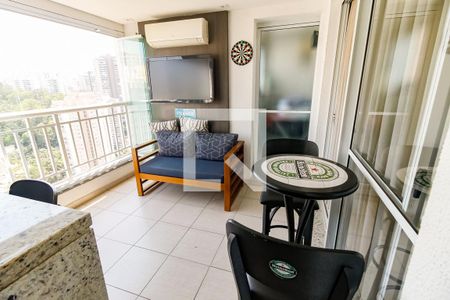 Varanda gourmet de apartamento para alugar com 2 quartos, 96m² em Vila Andrade, São Paulo