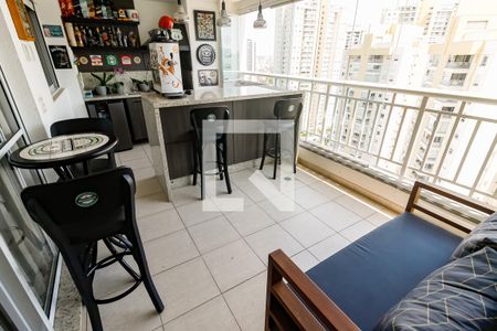 Varanda gourmet de apartamento para alugar com 2 quartos, 96m² em Vila Andrade, São Paulo