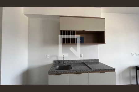 Cozinha - Armários de kitnet/studio para alugar com 1 quarto, 25m² em Pinheiros, São Paulo
