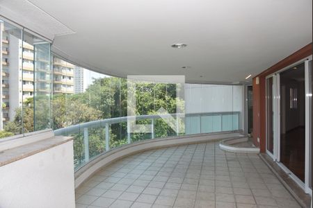 Varanda gourmet de apartamento à venda com 5 quartos, 246m² em Vila Sofia, São Paulo
