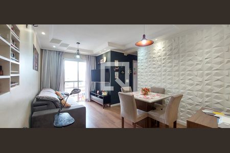 Sala de apartamento à venda com 3 quartos, 60m² em Jardim Stella, Santo André