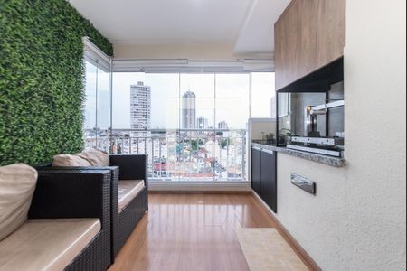 Varanda de apartamento à venda com 2 quartos, 56m² em Vila Nair, São Paulo