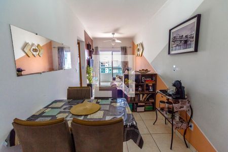 Sala de apartamento para alugar com 2 quartos, 54m² em Aviação, Praia Grande