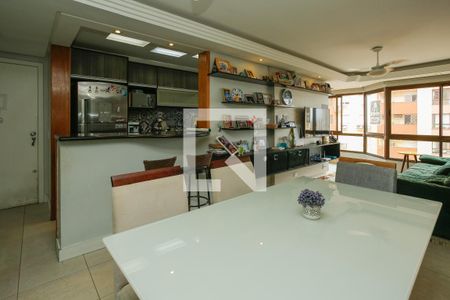 Sala de apartamento à venda com 3 quartos, 92m² em Vila Ipiranga, Porto Alegre