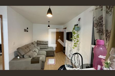 Sala de apartamento para alugar com 2 quartos, 45m² em Residencial Monte Carlo, Goiânia