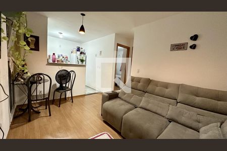 Sala de apartamento para alugar com 2 quartos, 45m² em Residencial Monte Carlo, Goiânia