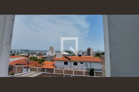 Vista Sala de apartamento à venda com 2 quartos, 120m² em Vila Scarpelli, Santo André