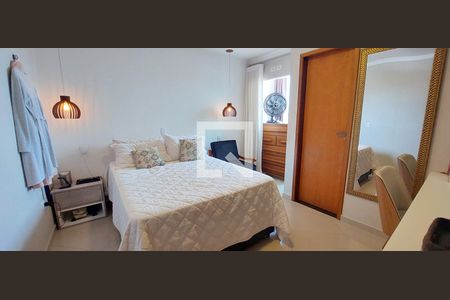 Quarto 1 suíte de apartamento à venda com 2 quartos, 120m² em Vila Scarpelli, Santo André