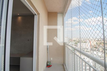 Varanda do Studio de kitnet/studio para alugar com 1 quarto, 29m² em Liberdade, São Paulo