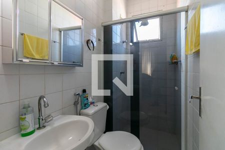Banheiro Social de apartamento à venda com 2 quartos, 51m² em Padre Eustáquio, Belo Horizonte