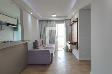 Sala de Estar e Jantar de apartamento para alugar com 2 quartos, 51m² em Vila Satúrnia, Campinas