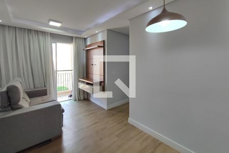 Sala de Estar e Jantar de apartamento para alugar com 2 quartos, 51m² em Vila Satúrnia, Campinas