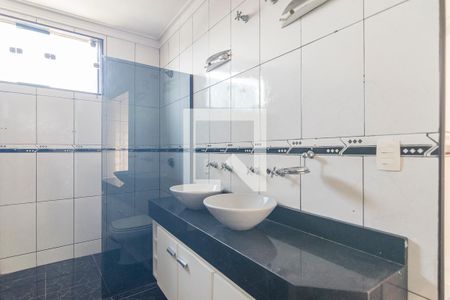 Banheiro da Suite de casa à venda com 3 quartos, 120m² em Campestre, Santo André