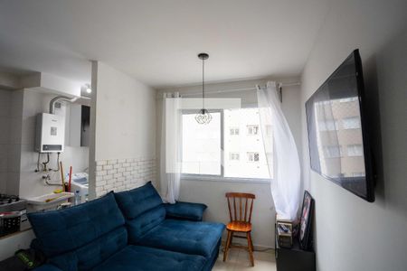 Sala de apartamento à venda com 2 quartos, 43m² em Piraporinha, Diadema