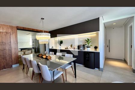 Sala de jantar de apartamento à venda com 4 quartos, 164m² em Cidade Nova, Belo Horizonte