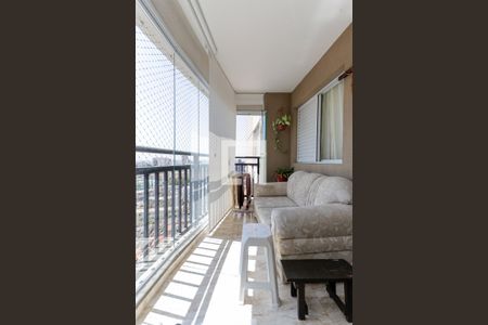 Varanda Gourmet de apartamento à venda com 3 quartos, 76m² em Vila Maria Alta, São Paulo