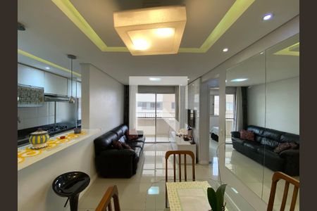 Sala de apartamento para alugar com 2 quartos, 53m² em Vila Santa Rita de Cassia, São Bernardo do Campo