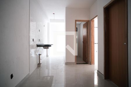 Sala/Cozinha de apartamento à venda com 2 quartos, 37m² em Vila Dalila, São Paulo