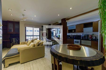 Sala de apartamento à venda com 1 quarto, 66m² em Barra da Tijuca, Rio de Janeiro