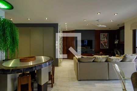 Sala de apartamento à venda com 1 quarto, 66m² em Barra da Tijuca, Rio de Janeiro