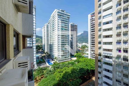 Varanda Vista de apartamento à venda com 1 quarto, 66m² em Barra da Tijuca, Rio de Janeiro